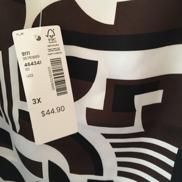 Sz 3X tank top new with tags - Picture 3 of 3